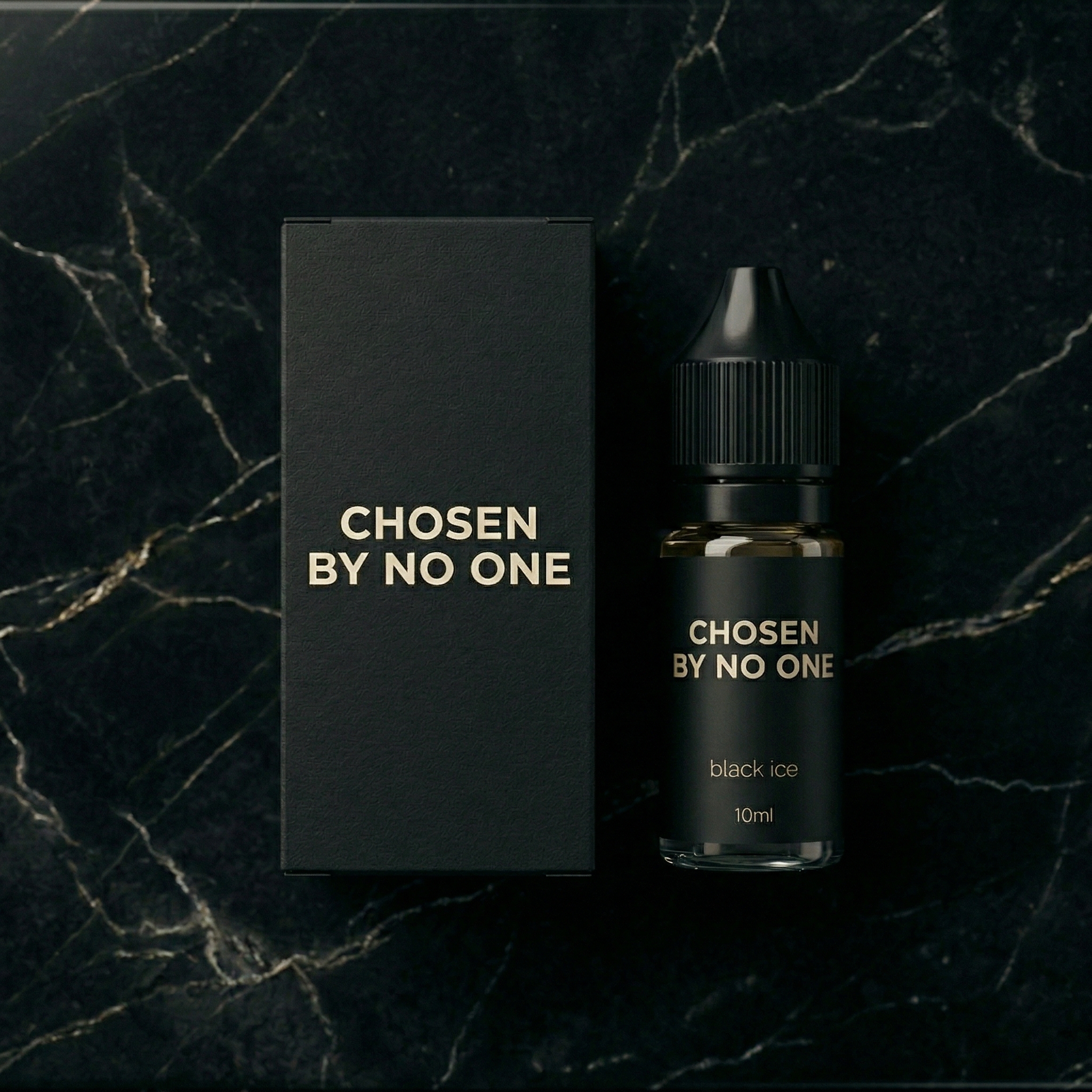 BLACK ICE - bottle and packaging